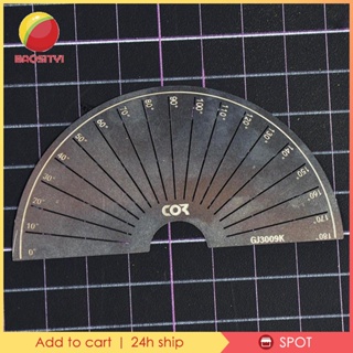 [Baosity1] เครื่องวัดโปรแทรกเตอร์ หัวกลม สําหรับวาดภาพ โมเดล แอนิเมชั่น ของเล่น