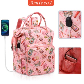 [Amleso1] กระเป๋าเก็บไหมพรม ทนต่อการเสียดสี สําหรับถักนิตติ้ง กลางแจ้ง ในครัวเรือน