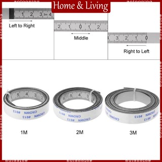 Aotoo เทปวัดสเกล สเตนเลส มีกาวในตัว 1 เมตร - 3 เมตร