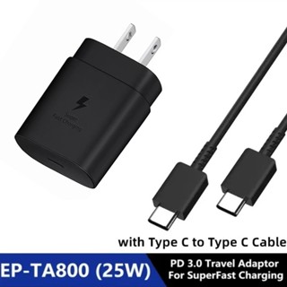 【ส่งจากไทย】Samsung Adapter 25W PD USB-C ของแท้100% อะแดปเตอร์ชาร์จเร็ว