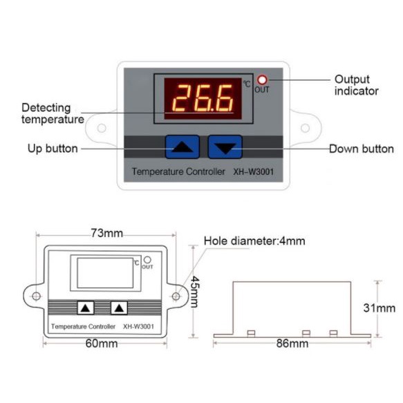 ตัวควบคุมอุณหภูมิ-xh-w3001-12v-24v-220v-temperature-control-สำหรับเปิด-ปิด-อุปกรณ์ไฟฟ้าตามอุณหภูมิที่ตั้งไว้