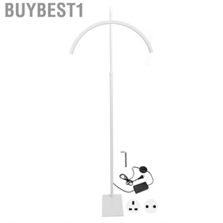 Buybest1 Half Moon Beauty Lamp  Adjustable 110-240V U Shape Floor 200pcs Light Chips Detachable White Pole for Salons