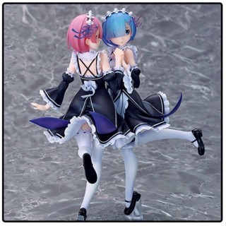 โมเดลฟิกเกอร์ อนิเมะ Life in Another World From Zero Maid Rem Rem Ram Chassis แฮนด์เมด