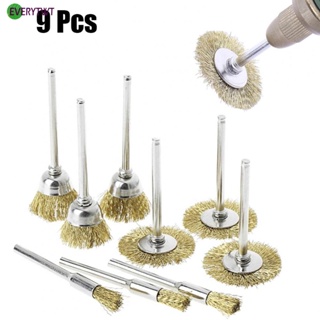 ⭐NEW ⭐Polishing Brushes Brass Wire Brush Set Metalworking Tools Angle Grinder Parts