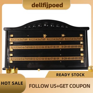 【dellfijpoed】บอร์ดบันทึกคะแนน บิลเลียด อุปกรณ์เสริม สําหรับเล่นสนุ๊กเกอร์