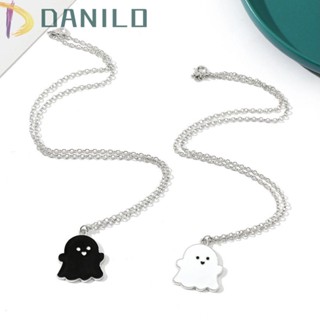 Danilo พวงกุญแจ จี้การ์ตูนผี เรียบง่าย เท่ เครื่องประดับ สําหรับของขวัญเด็ก คู่รัก