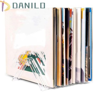 Danilo ขาตั้งอะคริลิค 12LPs สําหรับอัลบั้มบันทึกเสียง