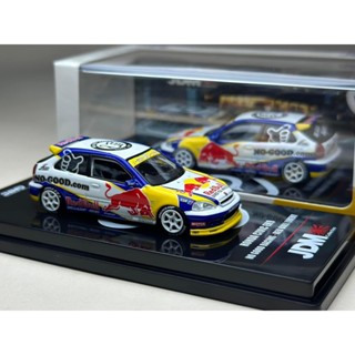 Honda Civic EK9 No Good Racing Red Bull Livery Scale 1:64 ยี่ห้อ Inno 64