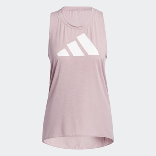 adidas เทรนนิง เสื้อกล้าม 3-Stripes Logo ผู้หญิง สีม่วง HG0319