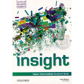Bundanjai (หนังสือเรียนภาษาอังกฤษ Oxford) Insight Upper-Intermediate : Students Book (P)
