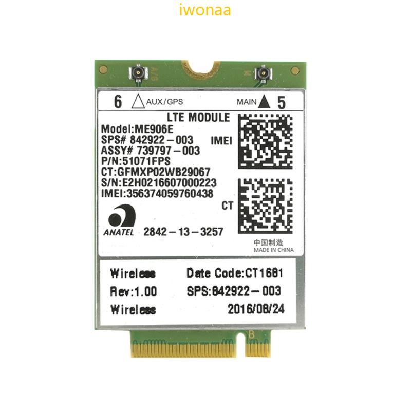 Carte 4G HP ME906E Pour EliteBook 840 G2 - Réf. 842922-003 - Occasion France (garantie 6 Mois)