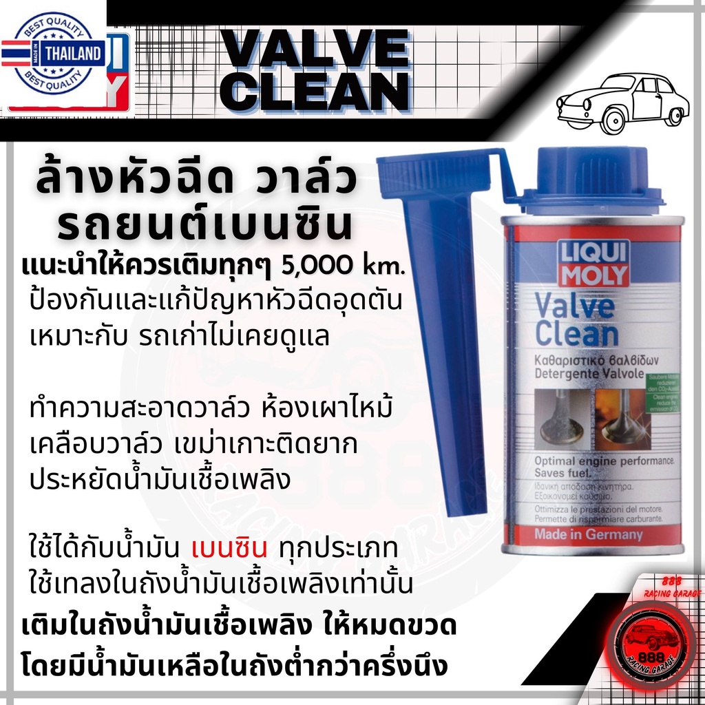 Liqui Moly น้ำยาล้างหัวฉีด สำหรัรถยนต์ ล้างหัวฉีด วาล์ว ดีเซล Diesel