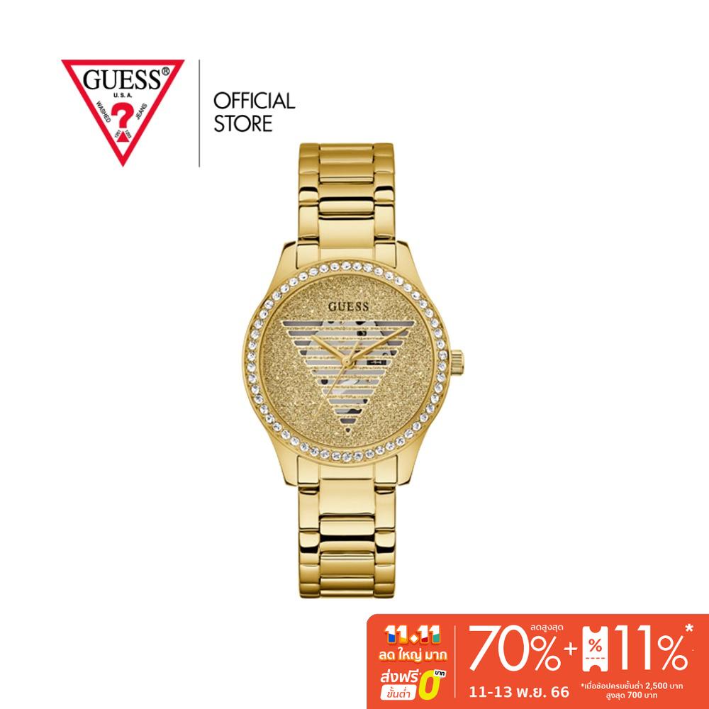 GUESS นาฬิกาข้อมือ รุ่น LADY IDOL GW0605L2 สีทอง | Shopee Thailand