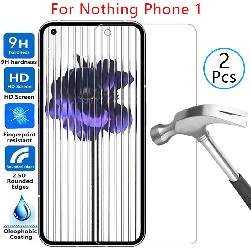 เคสกระจกนิรภัยกันรอยหน้าจอ สําหรับ Nothing Phone One 1 Cover on No ...