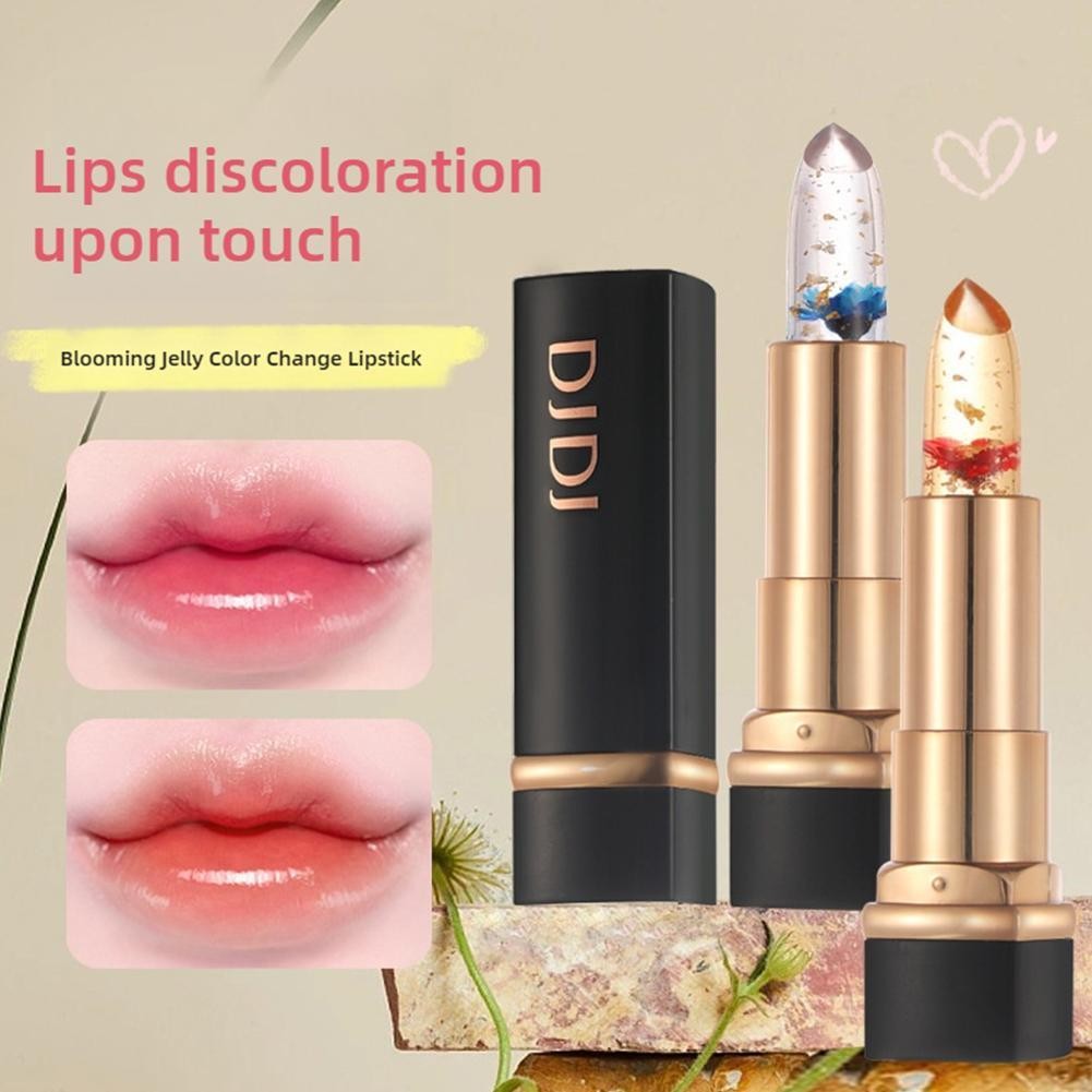 Djdj ดอกไม้สีลิปสติก Magic เปลี่ยนสีลิปสติกแต่งหน้า Lip ลิปสติกและ ...