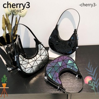 Cherry3 กระเป๋าสะพายไหล่ กระเป๋าถือ แฟชั่นสไตล์ย้อนยุค เรียบง่าย