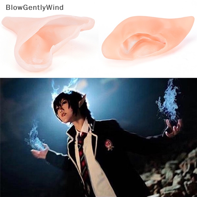 blowgentlywind-พร็อพหูเอลฟ์ยาง-พร็อพคอสเพลย์-สําหรับปาร์ตี้ฮาโลวีน-bgw