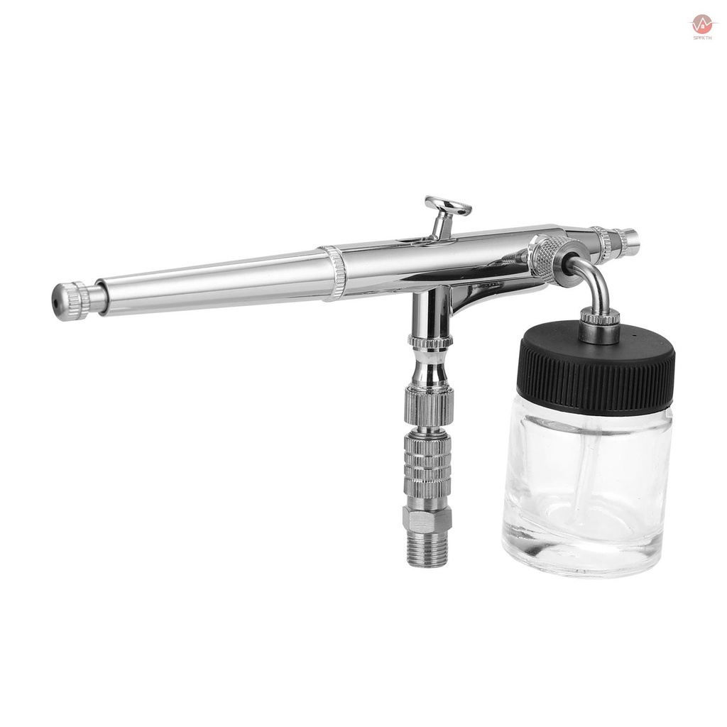 professional-airbrush-set-for-model-making-art-painting-with-g1-8-adapter-wrentch-2-fluid-cups-2needles-2-nozzles-high-quality-airbrush-kit-for-precise-model-painting-and-artwork-creation
