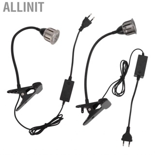 Allinit Light COB  360 Degree Rotating  On Lights with Flexible Gooseneck EU Plug 100-240V