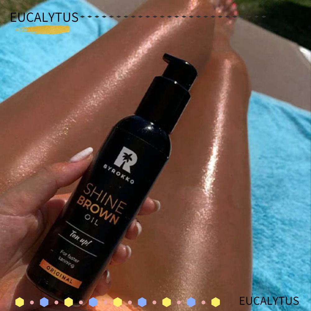eutus-shine-brown-oil-sunbeds-self-tanning-oil-outdoor-long-lasting-sun-accelerator-premium-brown-tanning-oil-สําหรับผู้หญิงผู้ชาย