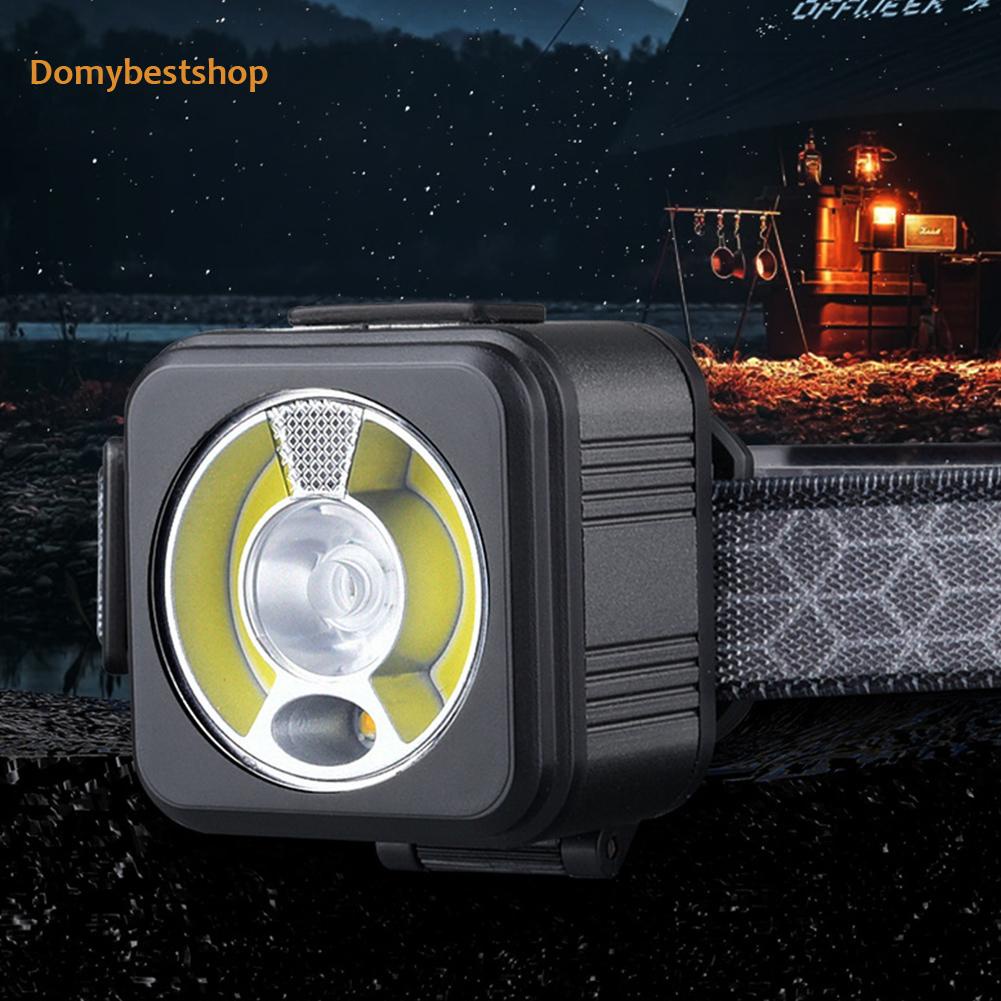 domybestshop-th-ไฟหน้า-led-400lm-6-โหมด-ชาร์จ-usb-อเนกประสงค์-สําหรับตั้งแคมป์-วิ่ง-เดินป่า