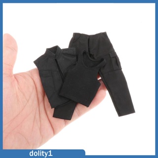 [Dolity1] เสื้อกั๊กแขนกุด สเกล 1/12 สําหรับตุ๊กตาฟิกเกอร์ 6 นิ้ว
