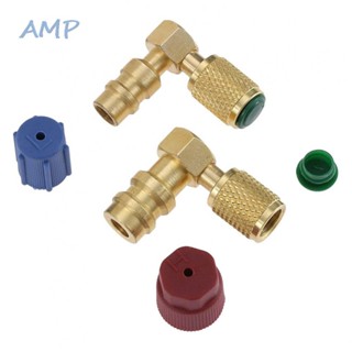 ⚡NEW 9⚡Quick Coupler Valve Retrofit Adapter Copper And Plastic High/Low R-12 To R-134A