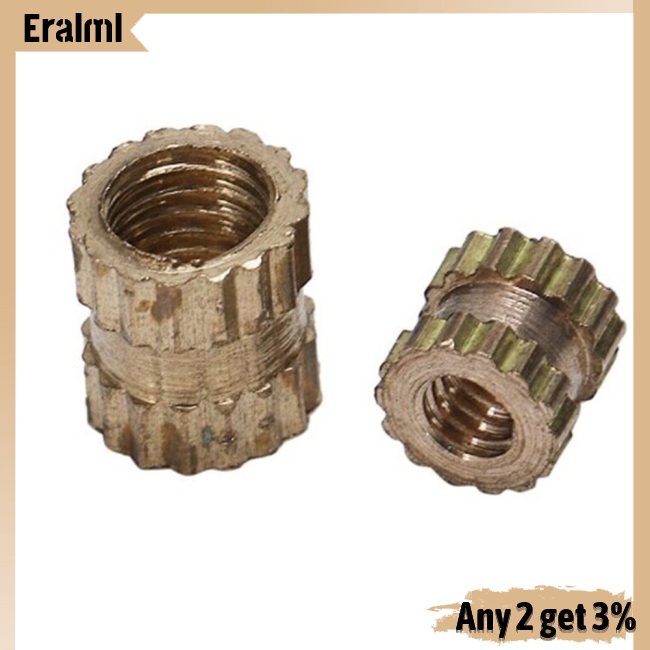 eralml-ชุดน็อตหัวฉีดทองแดง-m2-m2-5-m3-สําหรับเครื่องใช้ไฟฟ้า-500-ชิ้น