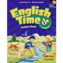 bundanjai-หนังสือคู่มือเรียนสอบ-english-time-2nd-ed-4-students-book-cd-p