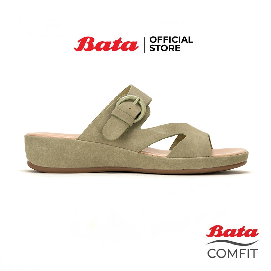 bata-บาจา-comfit-รองเท้าเพื่อสุขภาพแบบสวม-น้ำหนักเบา-รองรับน้ำหนักเท้าได้ดี-สำหรับผู้หญิง-รุ่น-adrina-สีชมพู-6015017-สีเขียว-6017017