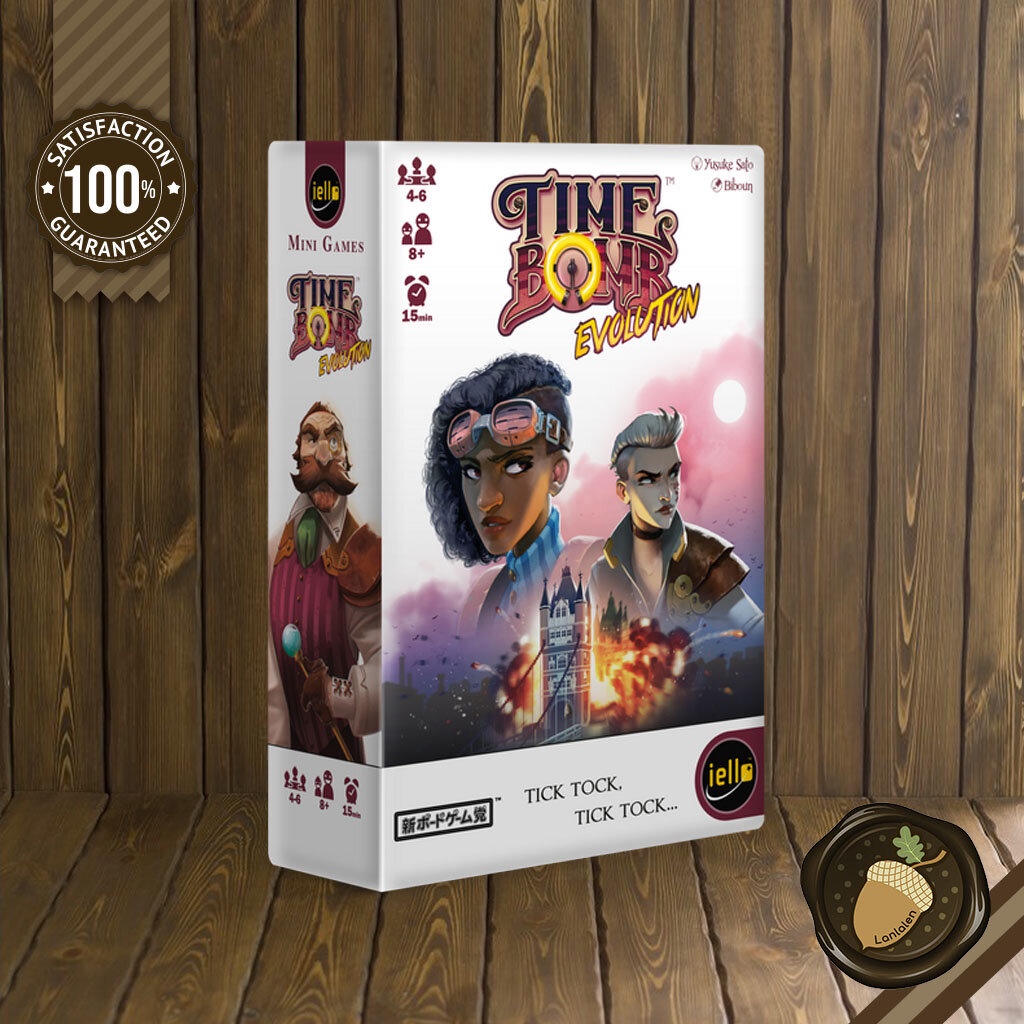 Time Bomb Evolution บอร์ดเกมแท้ คู่มือภาษาอังกฤษ | Shopee Thailand