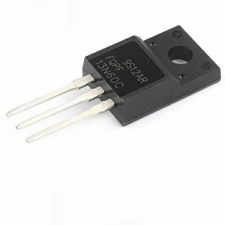 10/PCS New FQPF13N60C FQPF13N60 13N60 TO-220F Field effect tube In