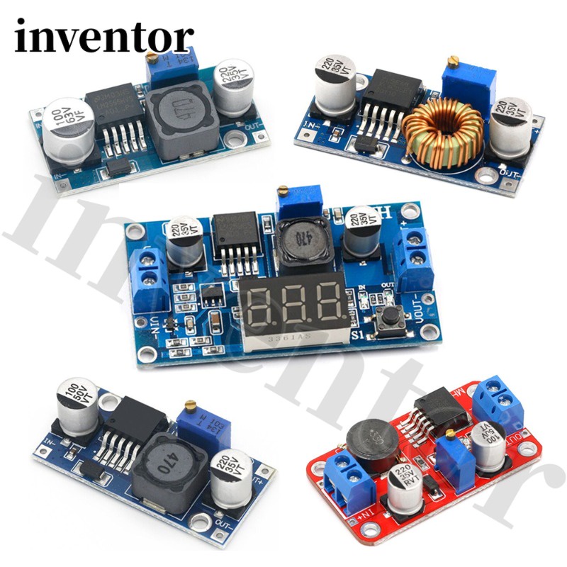 โมดูลพาวเวอร์ซัพพลายสเต็ปดาวน์ LM2596s DC-DC 3A LM2596 24V 12V 5V 3V