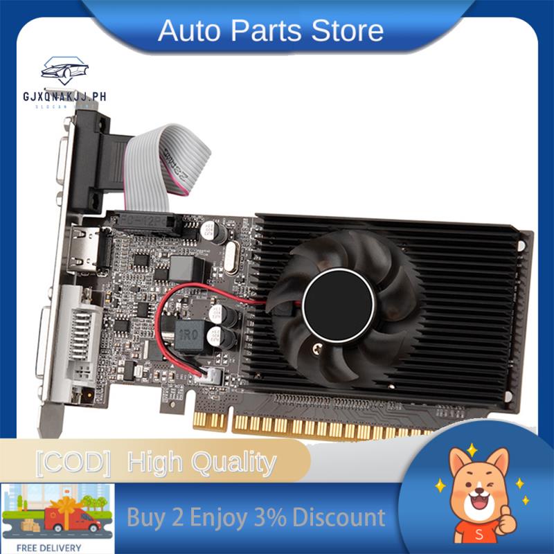 Scheda Grafica GT610 2GB DDR3 64 Bit, Frequenza Core 810MHz, PCI Express, Uscite HDMI/VGA/DVI