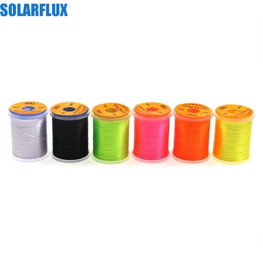 Solarflux Fly Tying Thread แมลงวันอุปกรณ์ตกปลาเรืองแสงที่แข็งแกร่ง ...