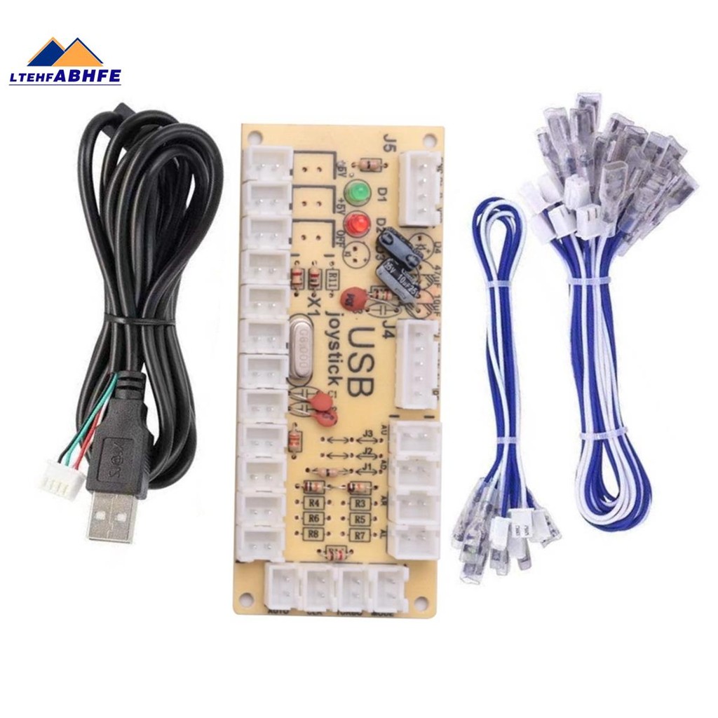 Zero Delay Arcade DIY Arcade USB Encoder to จอยสติ๊กสําหรับ PC//Android ...