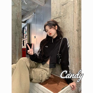 Candy Kids   เสื้อผ้าผู้ญิง แขนยาว แขนเสื้อยาว คลุมหญิง สไตล์เกาหลี แฟชั่น  สบาย สวยงาม สไตล์เกาหลี พิเศษ  ทันสมัย Unique Stylish fashion A98J8ZO 39Z230926