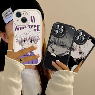 เคสโทรศัพท์มือถือหนัง PU ลายการ์ตูนอนิเมะ HUNTER×HUNTER Killua สําหรับ OPPO A16 A16S A16K A17 A17K A5S A3S A12E A12 A15 A15S A35 F11 A53 A31 A9 A5 2020 A52 A92 A72 A76 A36 A96 A11S