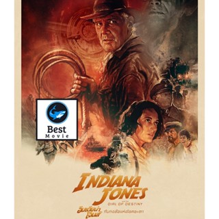 แผ่นบลูเรย์ หนังใหม่ Indiana Jones and the Dial of Destiny (2023) อินเดียน่า โจนส์ กับกงล้อแห่งโชคชะตา (เสียง Eng /ไทย (