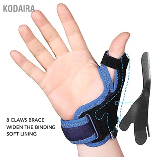  KODAIRA นิ้วหัวแม่มือสนับสนุนการบีบอัดการบีบอัดข้อมือนิ้วหัวแม่มือร่วมคงที่สำหรับกีฬาบรรเทาอาการปวด