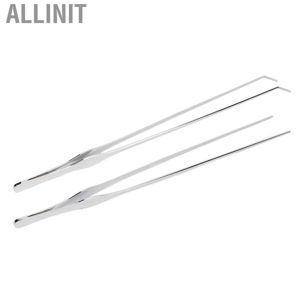 allinit-tweezers-professional-stainless-steel-rust-proof-reptile-tong-for