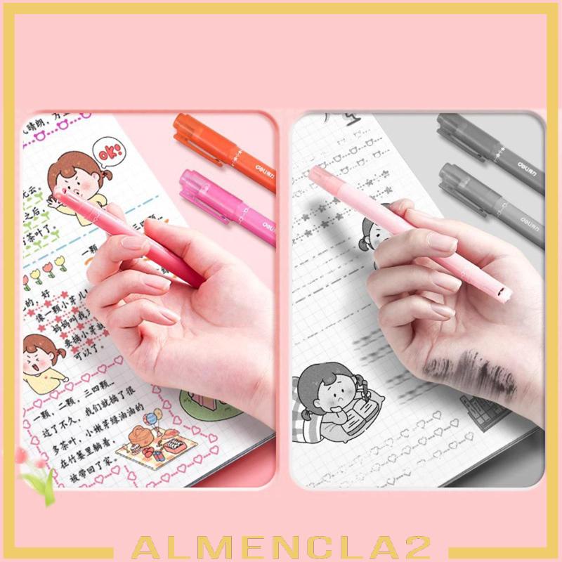almencla2-ปากกามาร์กเกอร์-ไฮไลท์-สําหรับงานวันเกิด-สเก็ตช์การ์ด-สมุดภาพ