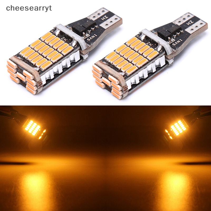 chee-t15-w16w-45-smd-4014-ไฟถอยหลัง-led-6000k-สีเหลือง-แดง-สําหรับรถยนต์