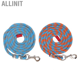 Allinit Nylon Horse Rope Thickened Wearable Soft Touch Heavy Duty Pet Leash with Alloy Hook for Livestock Dogs