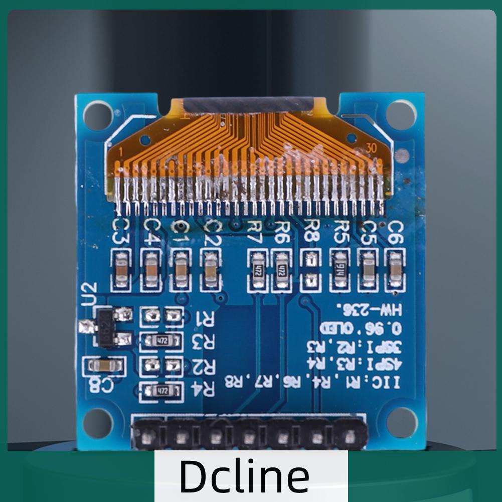 dcline-th-บอร์ดโมดูลจอแสดงผลอนุกรม-iic-spi-iic-ssd1306-7pin-0-96-นิ้ว-สําหรับ-arduino-51-stm32