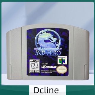 [Dcline.th] การ์ดเกม N64 ภาษาอังกฤษ ของขวัญสําหรับเด็ก