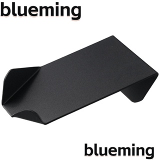 Blueming2 จานวางสบู่ อลูมิเนียม ระบายน้ําได้เอง ไม่เป็นสนิม 4.9*3.1 นิ้ว สีดํา สําหรับติดผนังห้องน้ํา