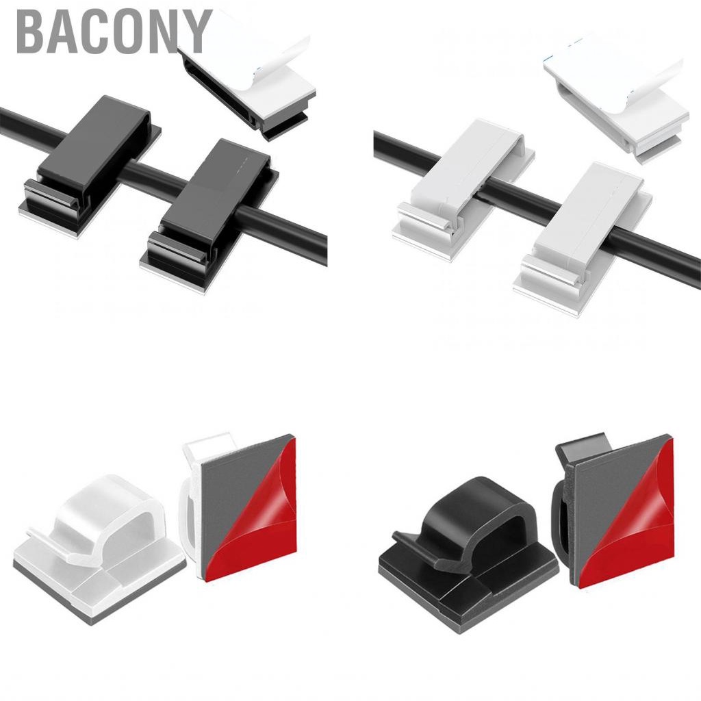bacony-self-adhesive-cable-holder-simple-desktop-management-cord-organizer-for-wire-storage