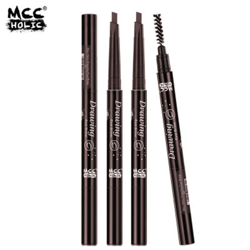 3-double-eyebrow-pencil-waterproof-sweat-proof-non-blooming-non-decolorization-durable-thrush-powder-beginners-one-word-eyebrow-with-eyebrow-brush