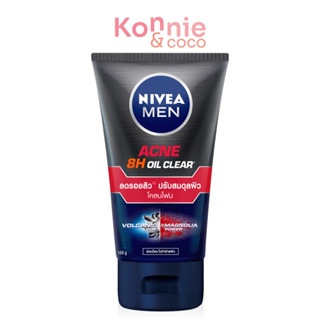 NIVEA Men Acne Oil Clear Mud Foam 100g.